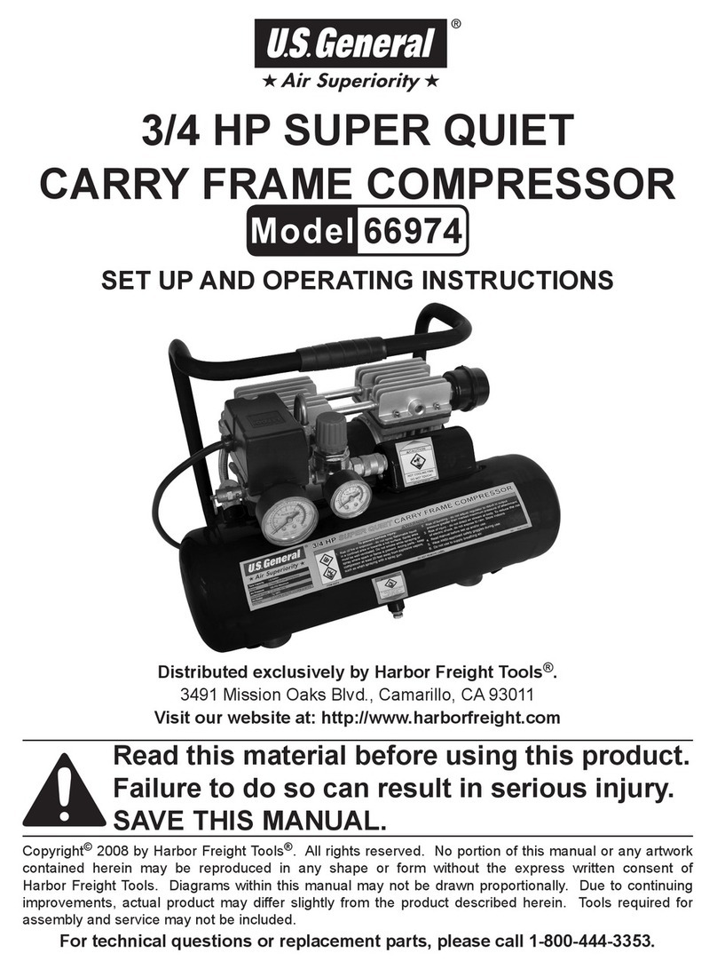 U.S. General 66974 Set up and operating instructions
