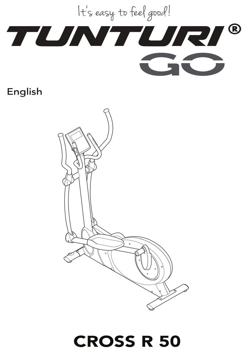 Tunturi CROSS R 50 manual
