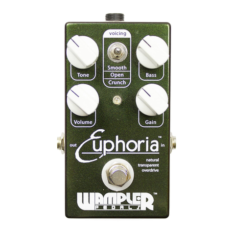 Wampler Euphoria User manual