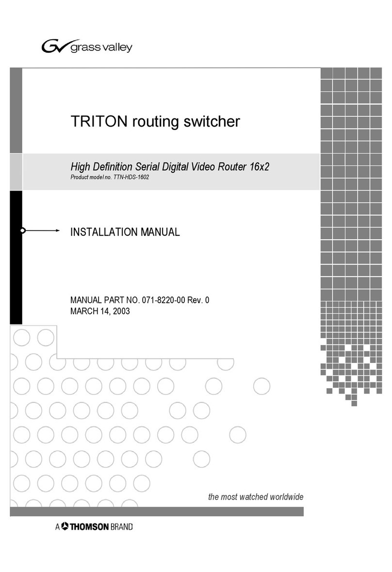 Triton TTN-HDS-1602 installation manual