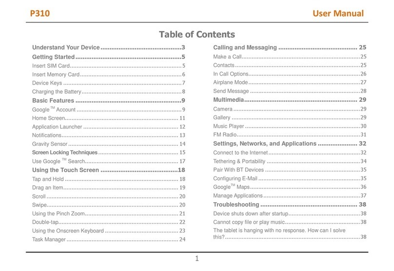 Micromax P310 user manual