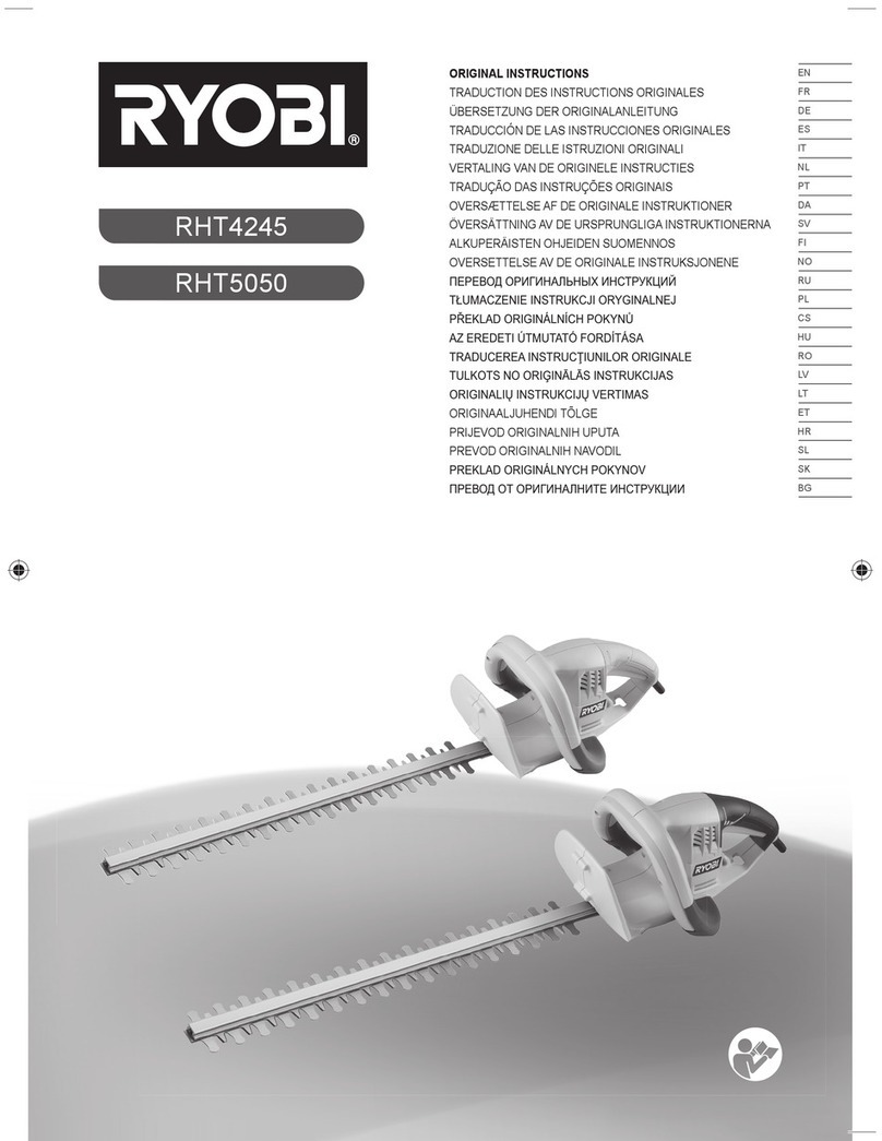 Ryobi RHT4245 Original instructions