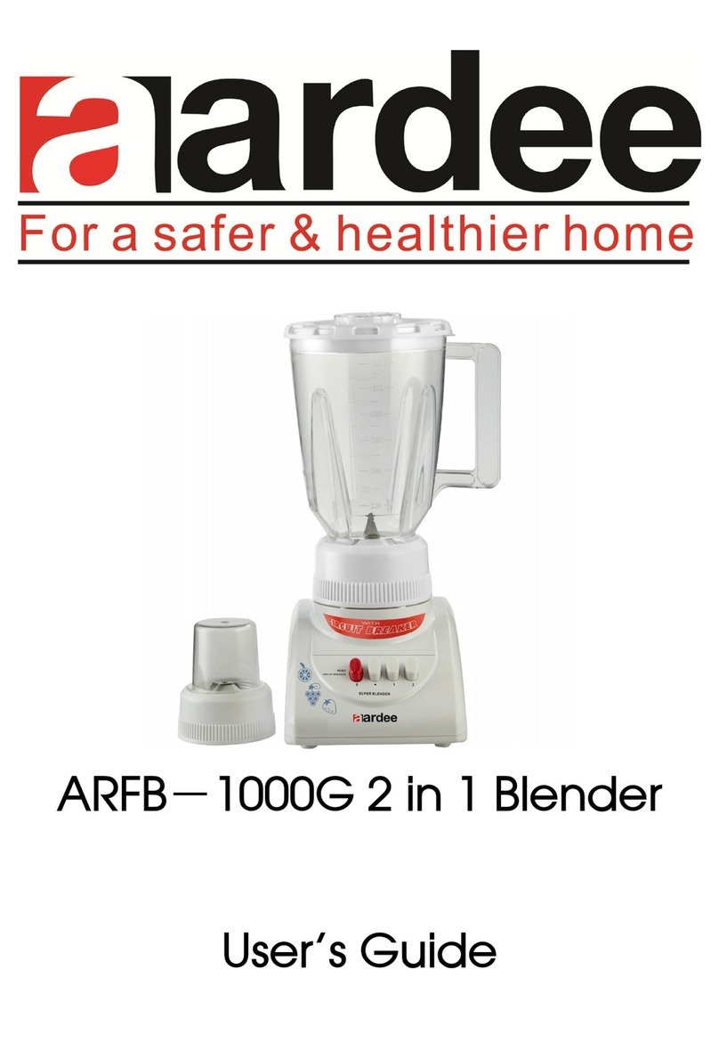 Aardee ARFB?1000G user guide