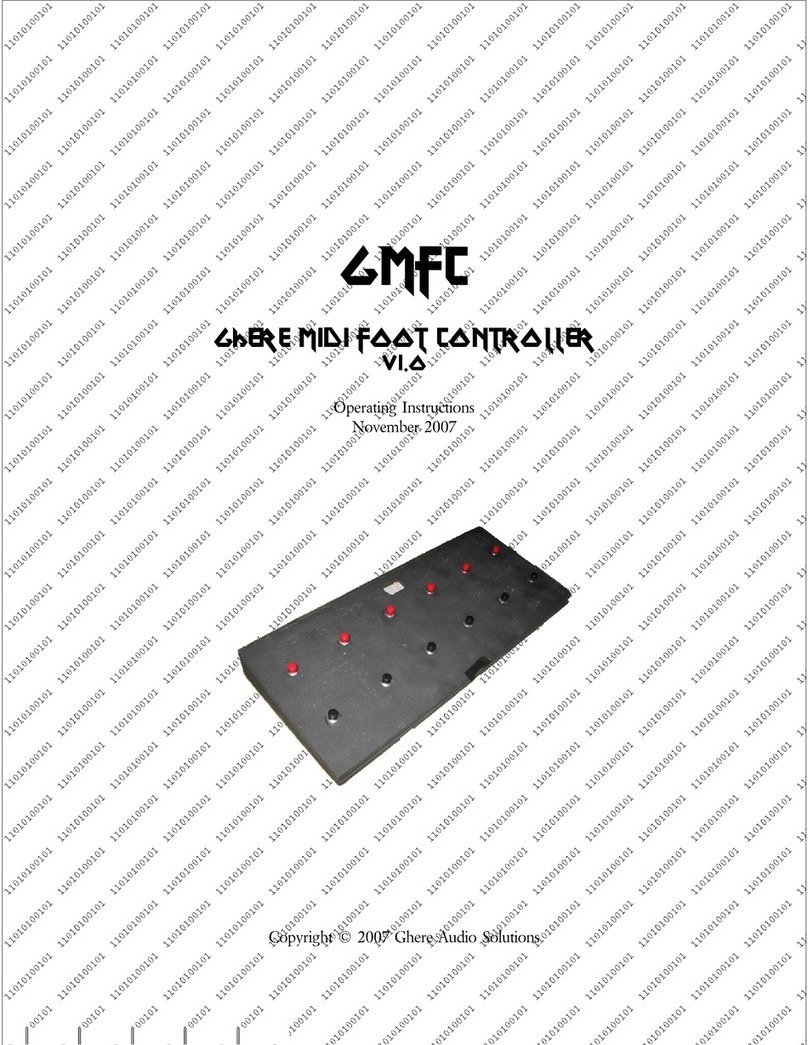 gMFC Ghere v1.0 operating instructions