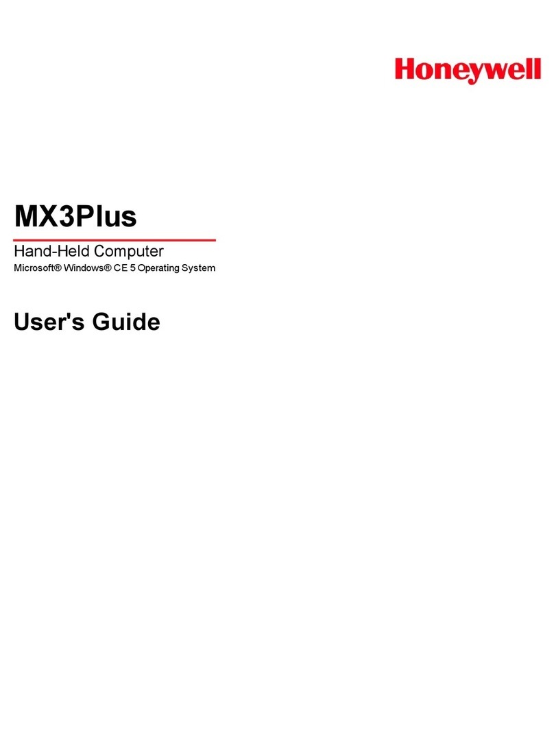 Honeywell MX3PLUS User manual