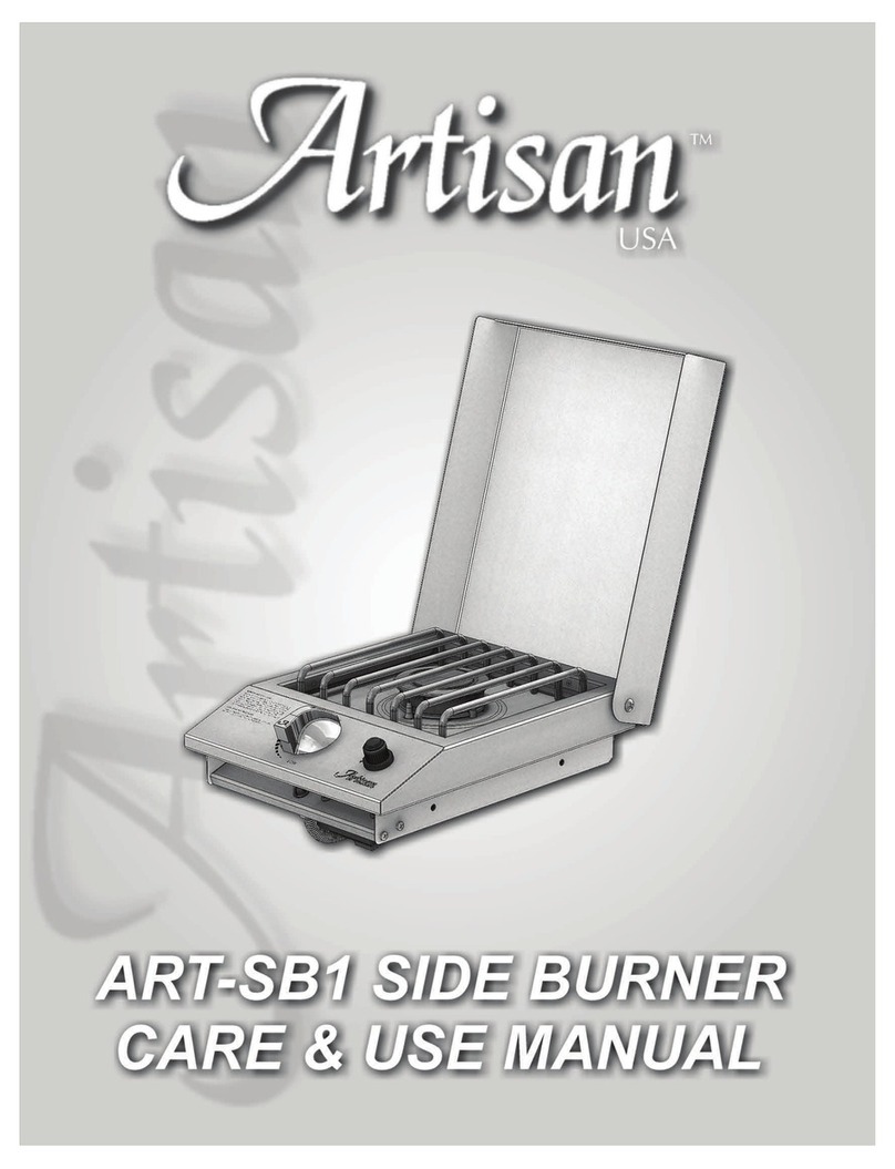 artisan Art-SB1 Care & use manual artisan Art-SB1 Care & use manual