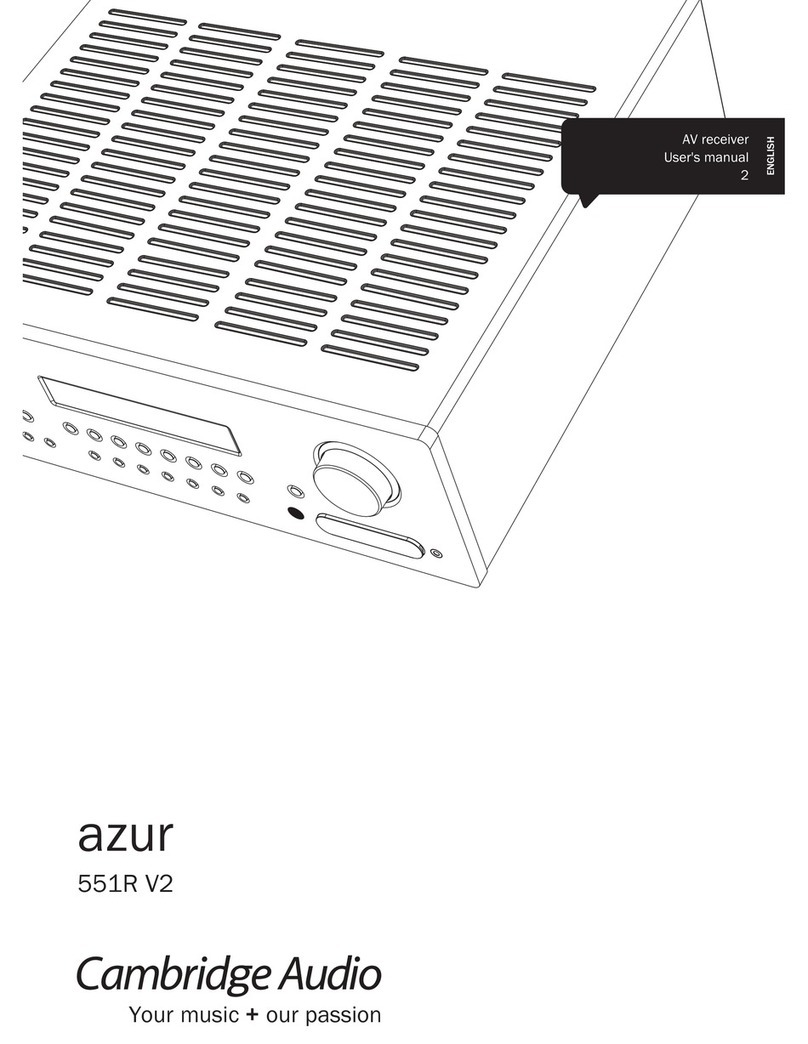 azur azur 551R V2 User manual