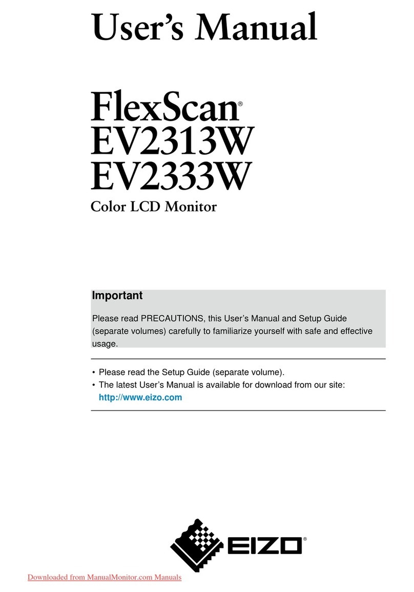 Eizo FlexScan EV2313W User manual