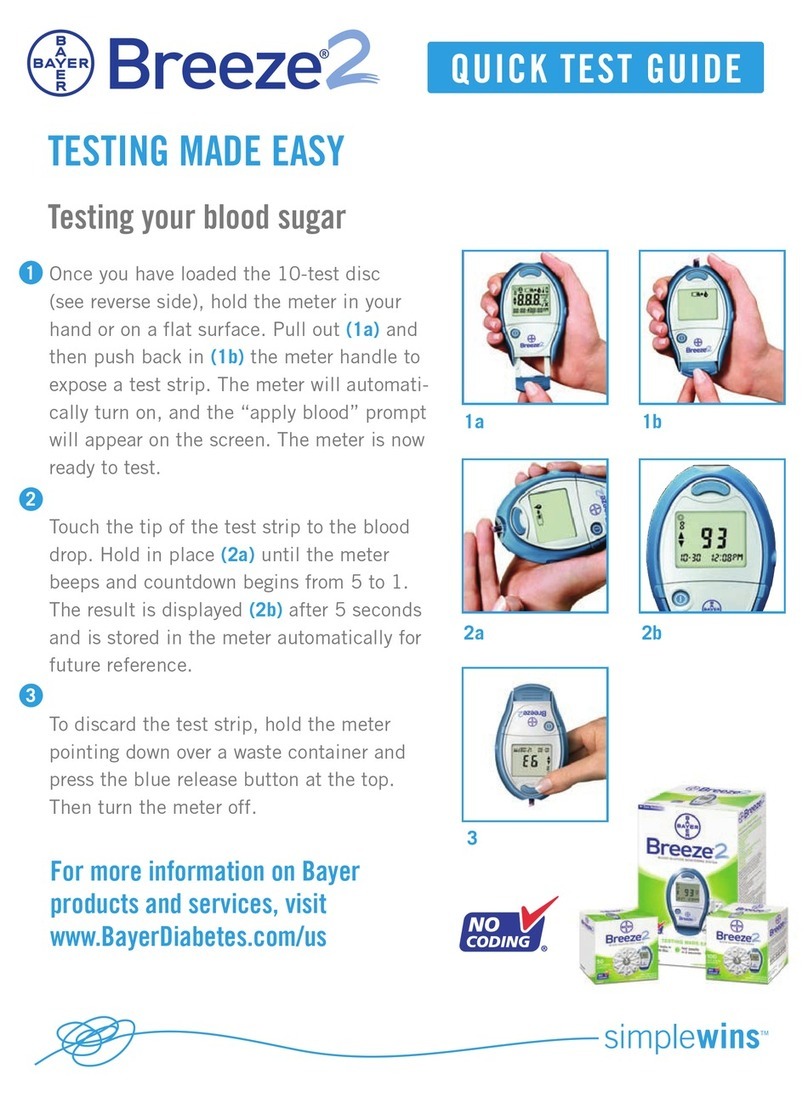 Bayer HealthCare Breeze2 User manual
