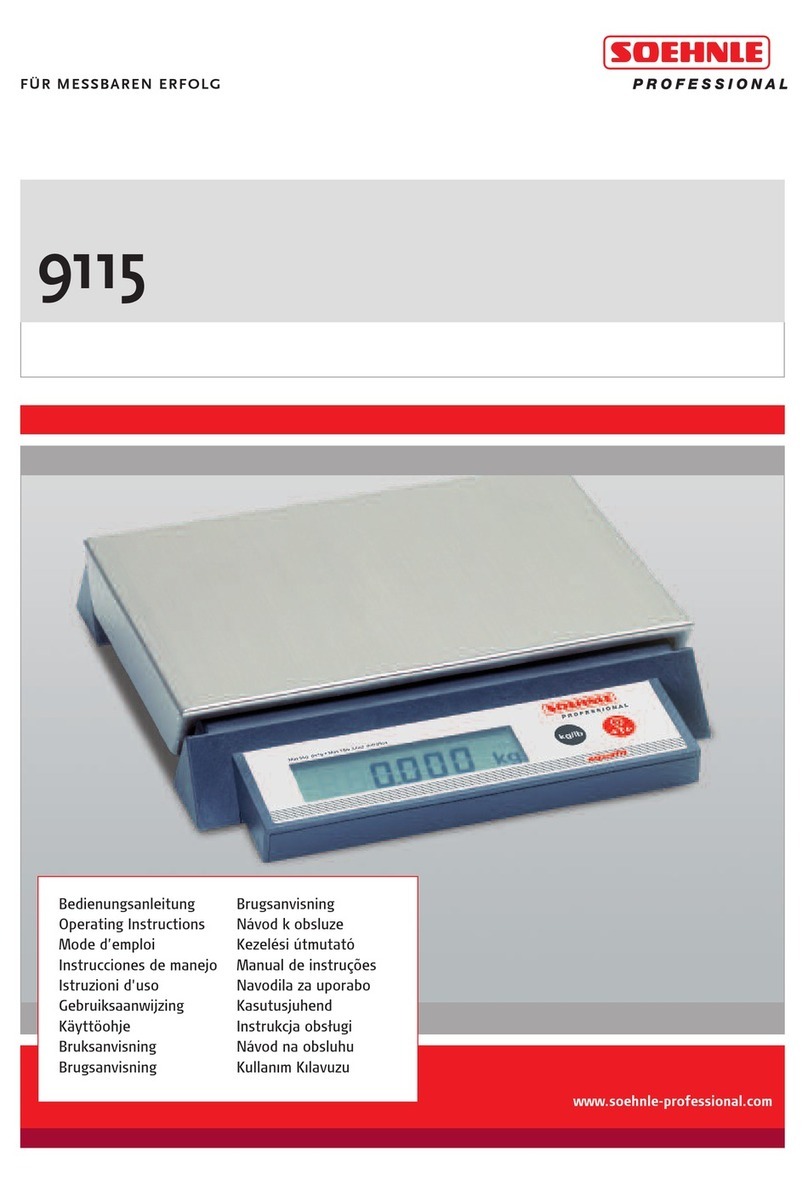 Soehnle 9115 User manual