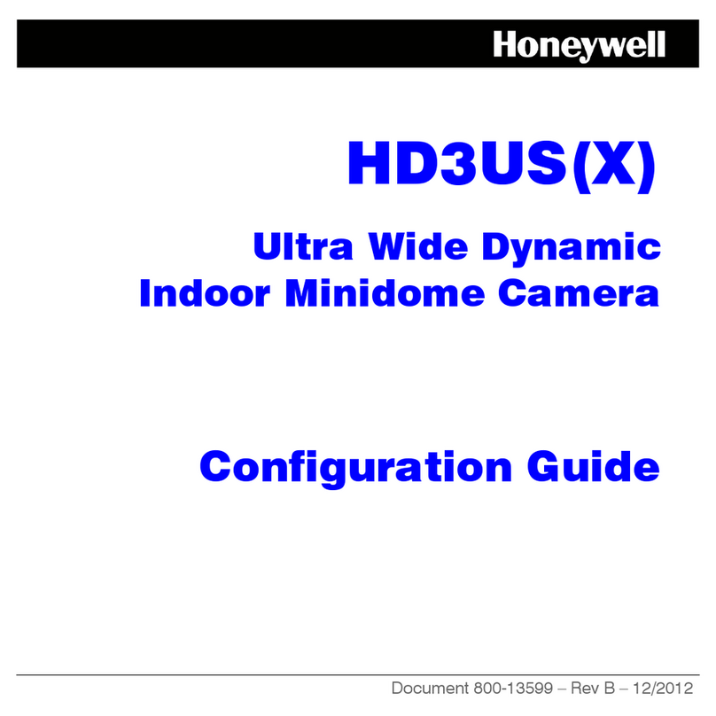 Honeywell HD3USX User manual Honeywell HD3USX User manual