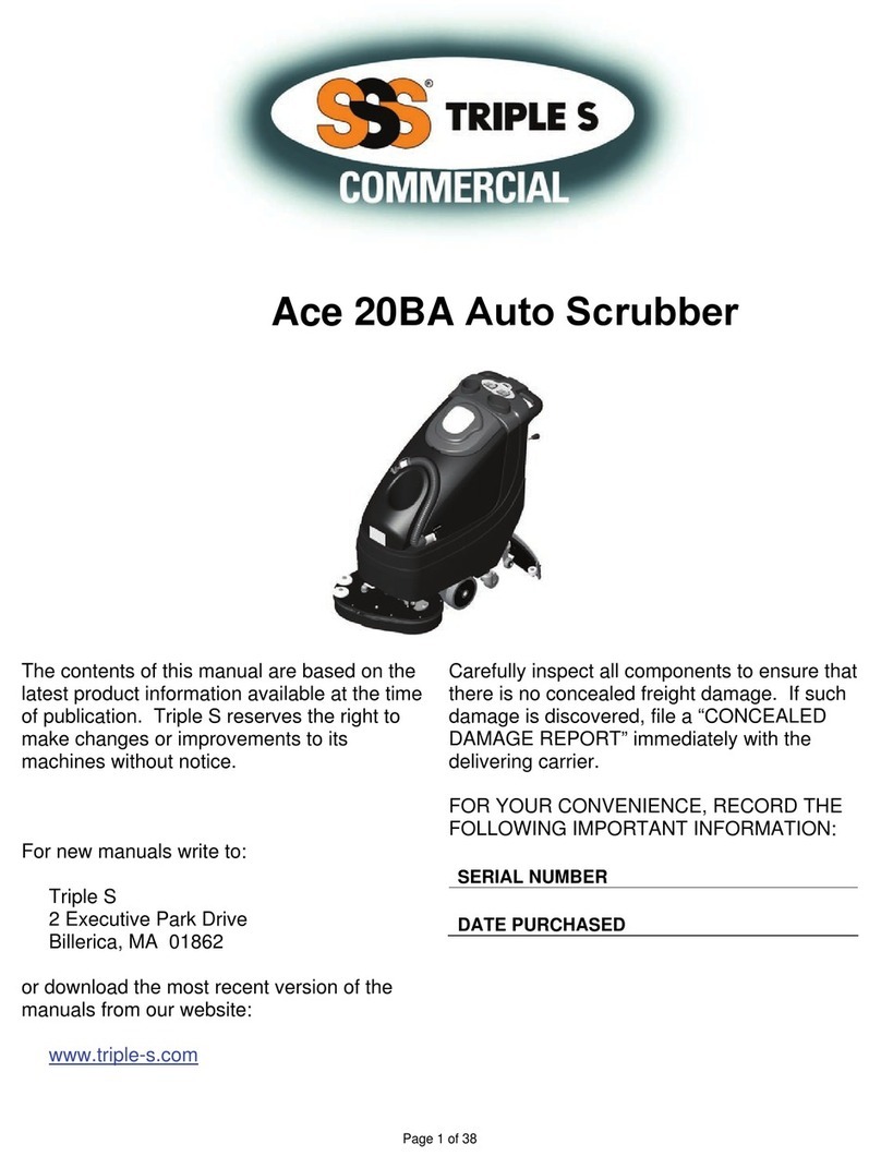 Triple S Ace 20BA Instruction book