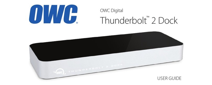 OWC Thunderbolt2 Dock user guide