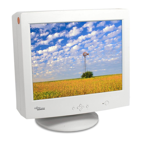 Fujitsu Siemens Computers SCENICVIEW P996-1 operating manual