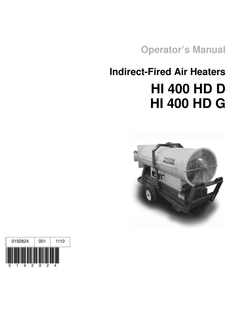 Wacker Neuson HI 400 HD D User manual
