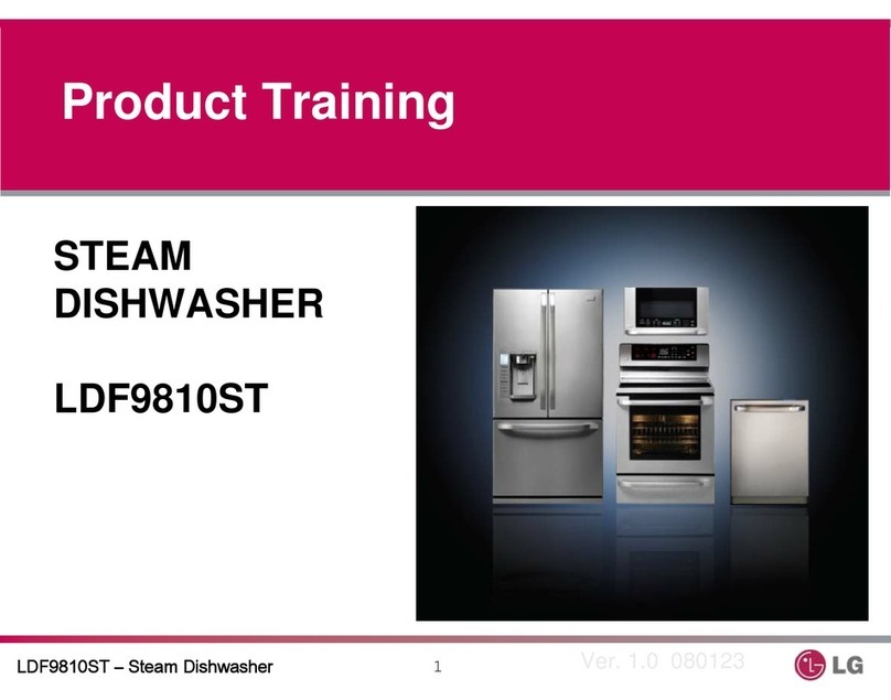 LG LDF9810ST - Fully Integrated 6 Wash Cycles... Setup guide LG LDF9810ST - Fully Integrated 6 Wash Cycles... Setup guide