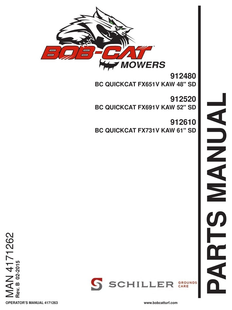 BOB-CAT 912480 Operator's manual
