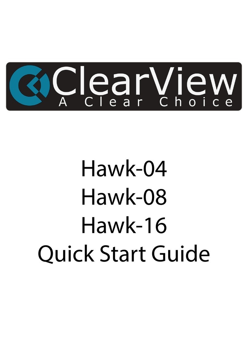 ClearView Hawk-04 User manual