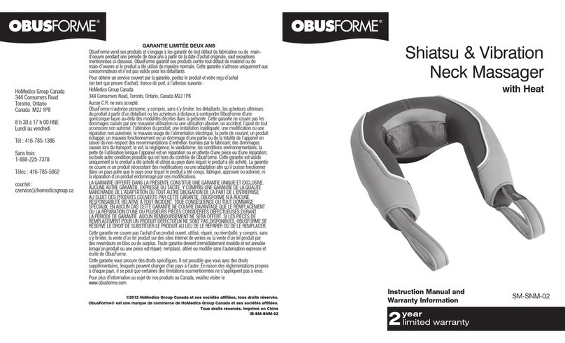 OBUSFORME SM-SNM-02 instruction manual
