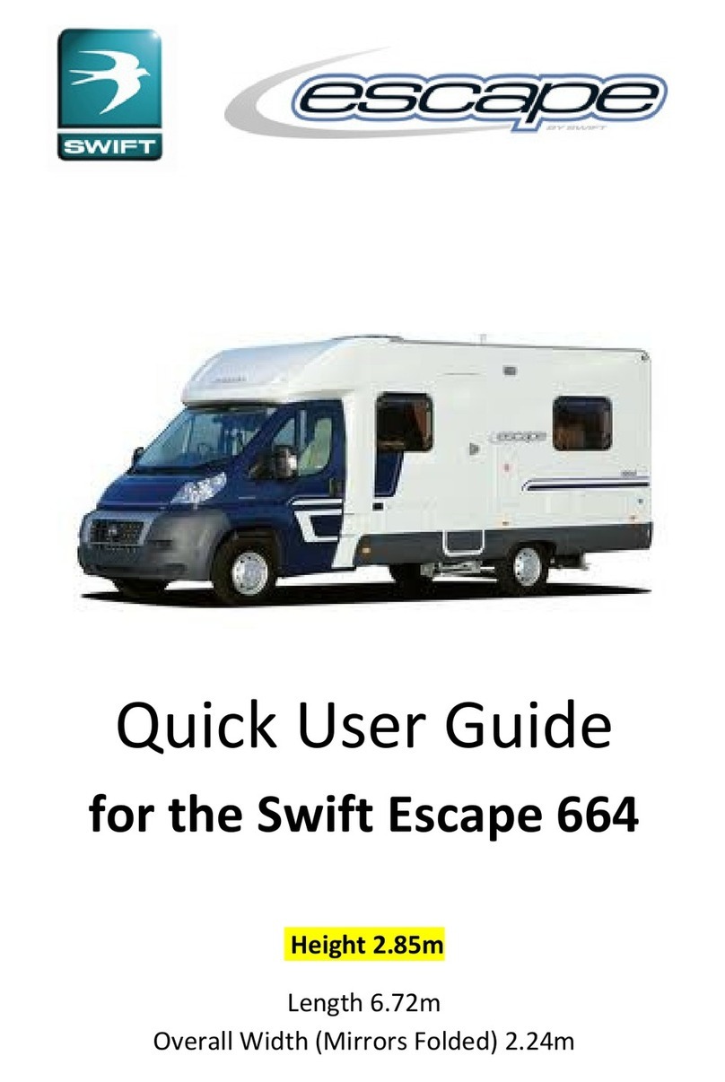 Swift Escape 664 Instruction manual Swift Escape 664 Instruction manual