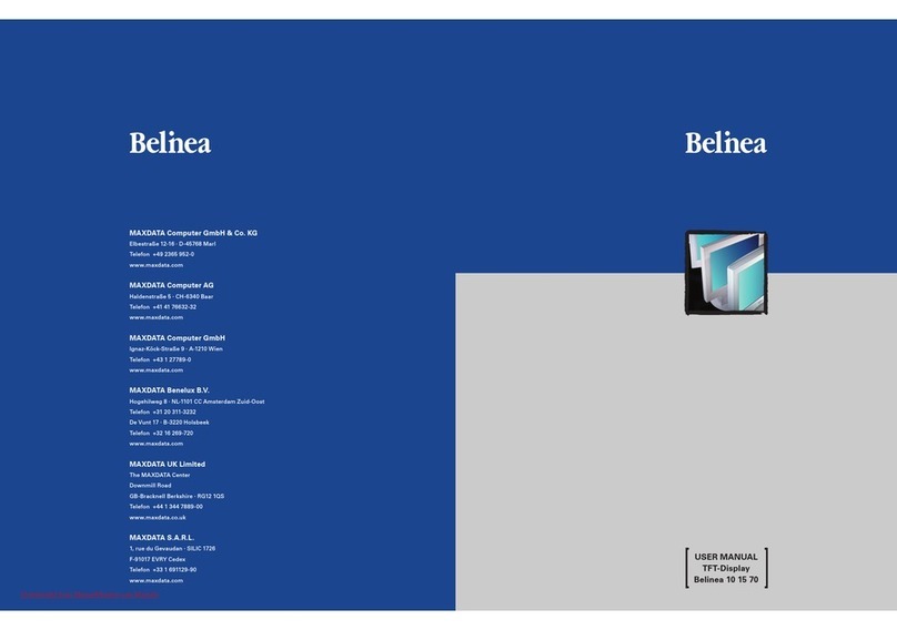 BELINEA 15 User manual