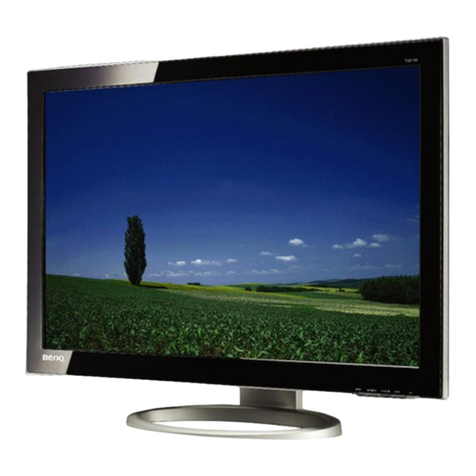 BenQ T261W User manual