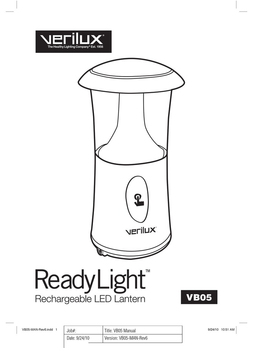 Verilux ReadyLight VB05 User manual