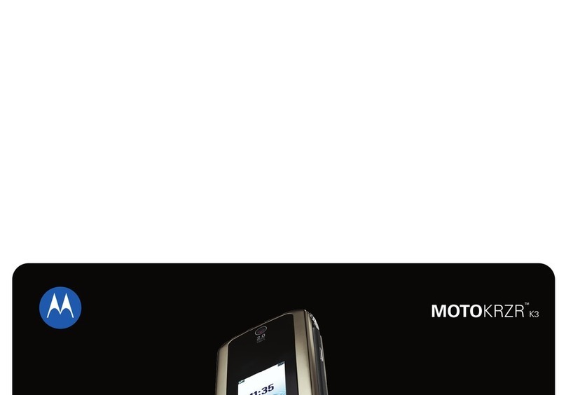 Motorola MOTOKRZR maxx K3 User manual