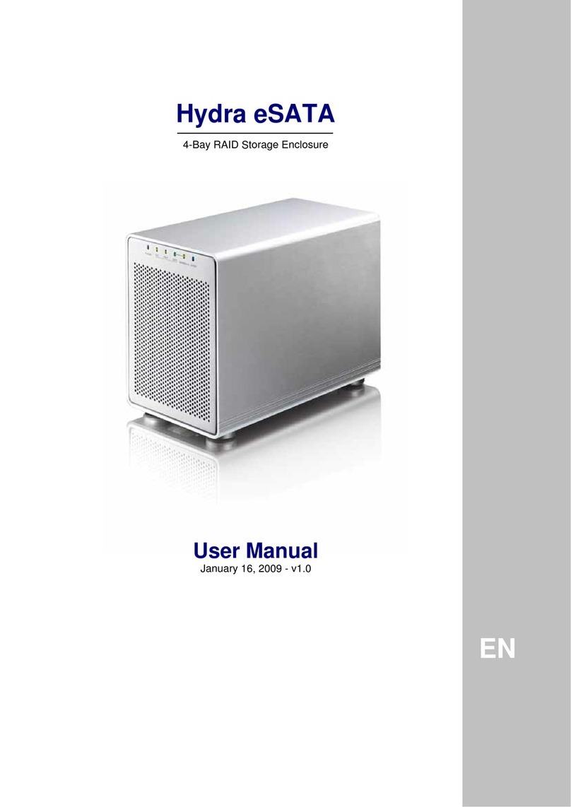 inXtron Hydra eSATA user manual