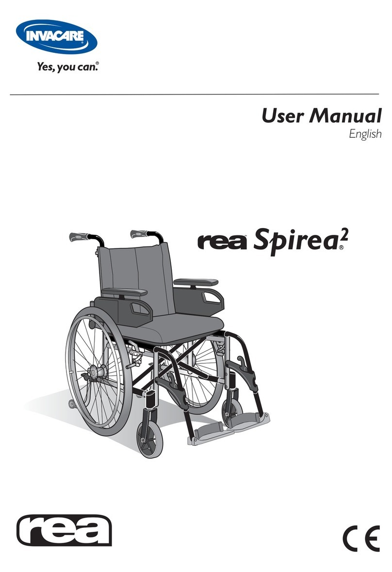 Invacare rea Spirea 2 User manual