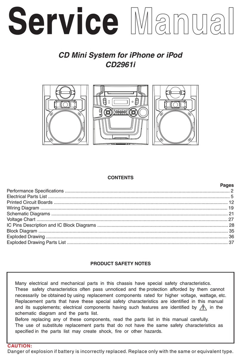 AWA CD2961i User manual