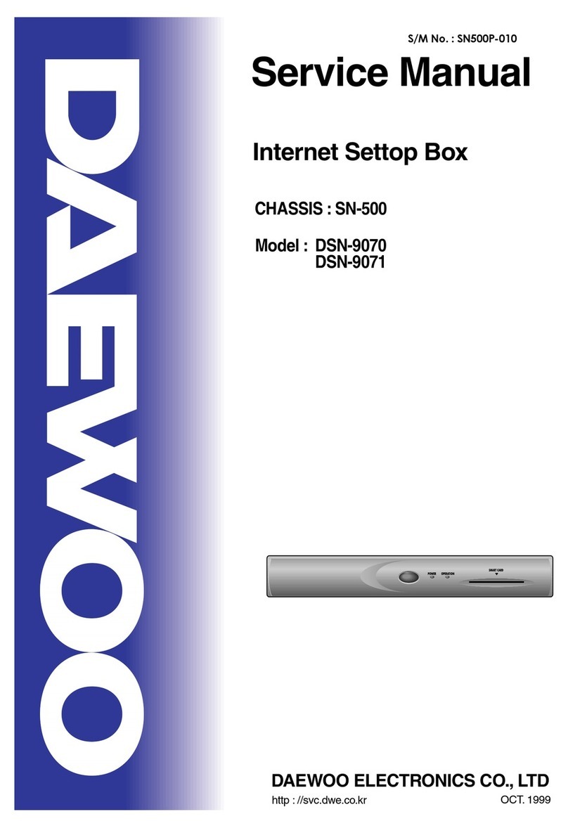 Daewoo DSN-9070 User manual