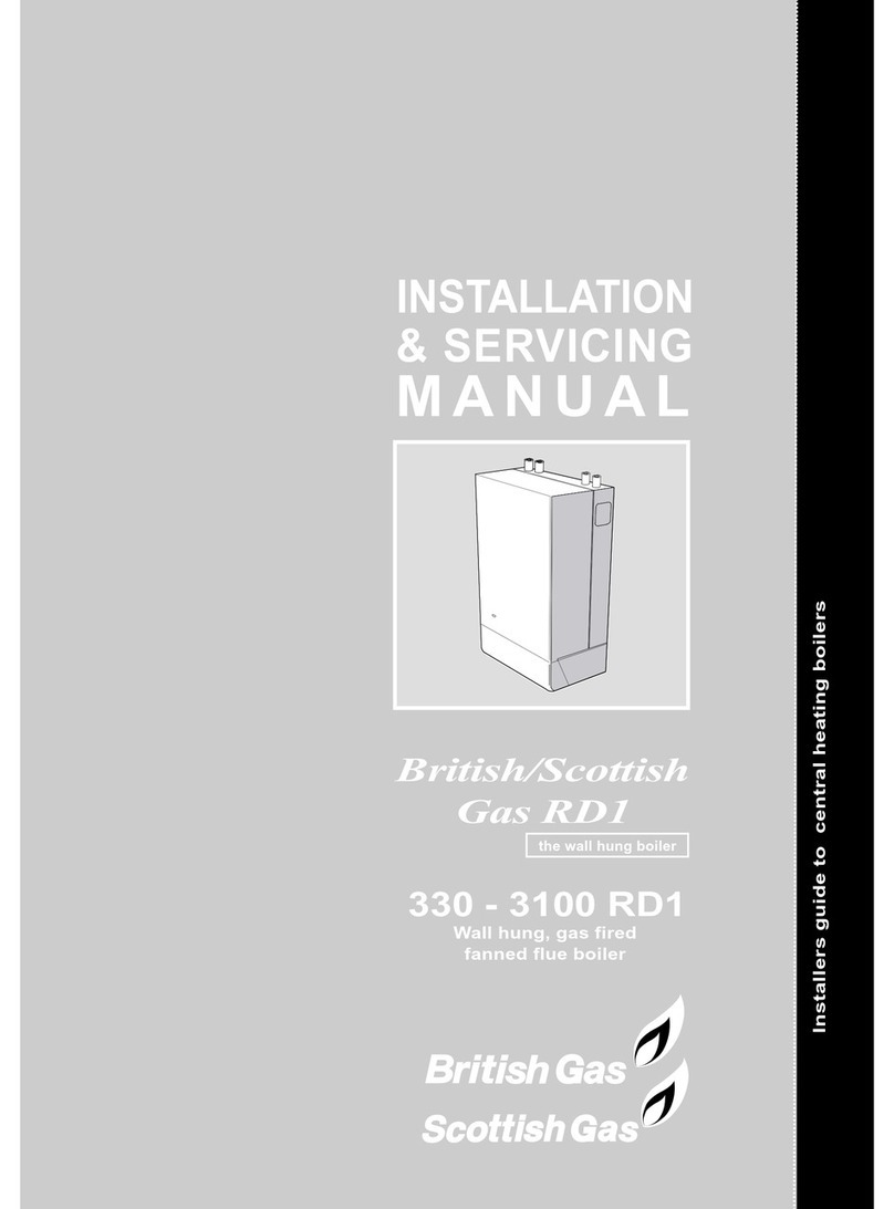 Ideal Boilers British Gas 330 RD1 User guide