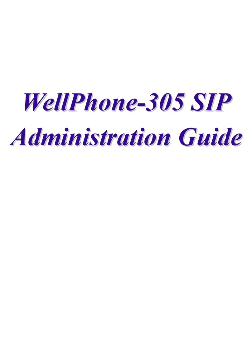 WELLTECH WellPhone-305 user manual