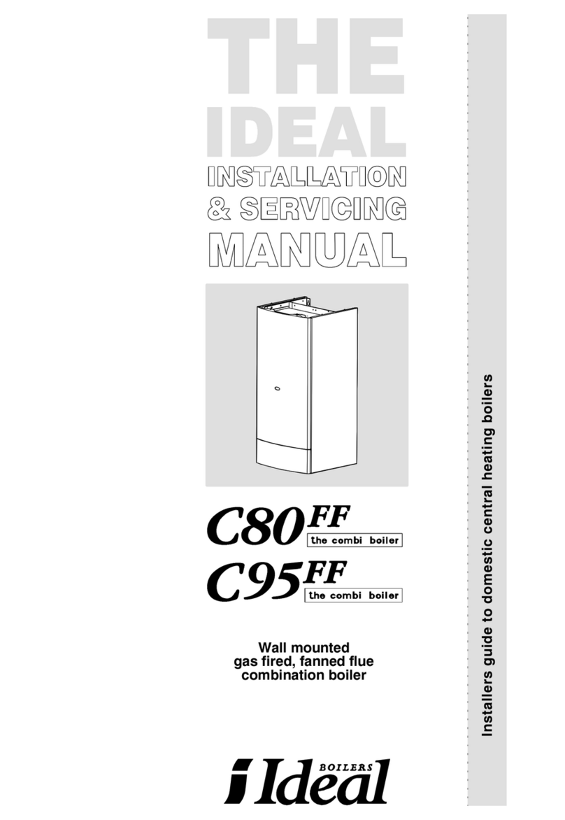 Ideal Boilers C80FF User guide