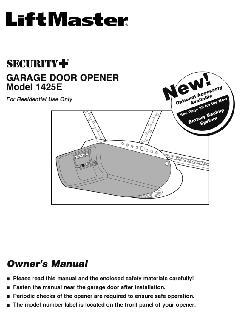 Chamberlain 1425E User manual