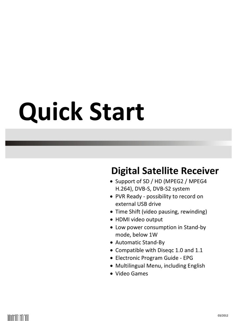 Opticum HD S60 quick start guide
