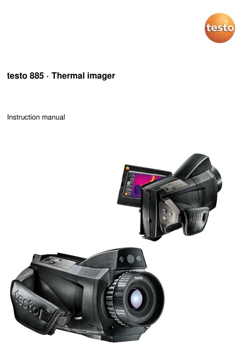 TESTO 885 instruction manual