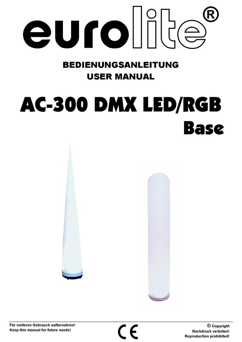 EuroLite AC-300 DMX LED user manual