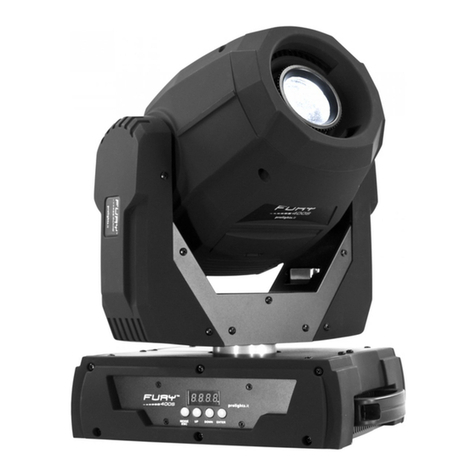 ProLights Fury FY400S User manual