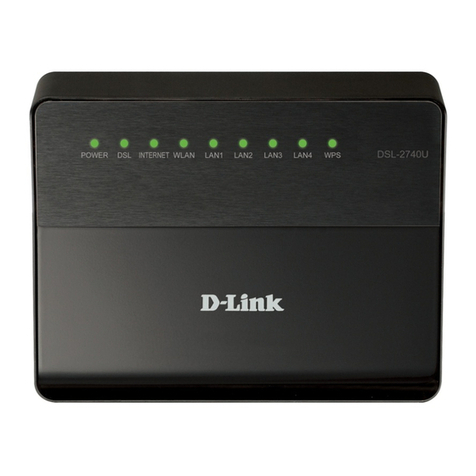 D-Link DSL-2740U User manual D-Link DSL-2740U User manual