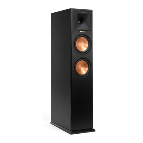 Klipsch Reference Premiere RP-280F User manual
