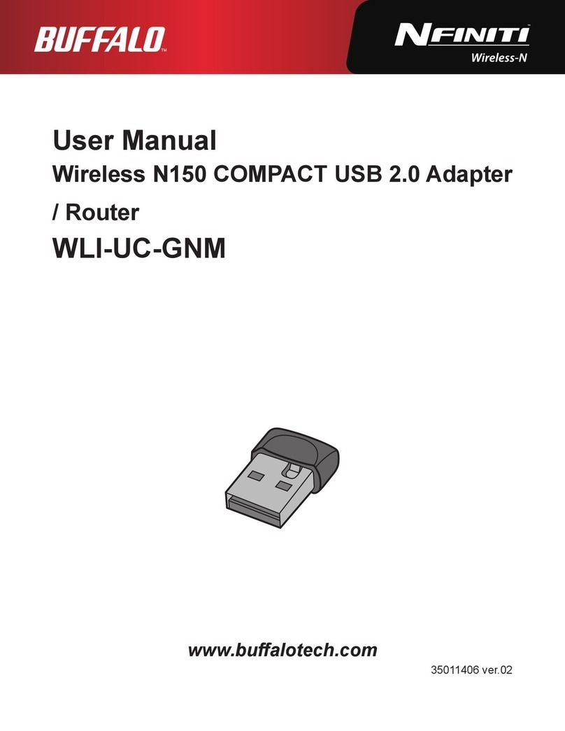 Buffalo Tech WLI-UC-GNM user manual