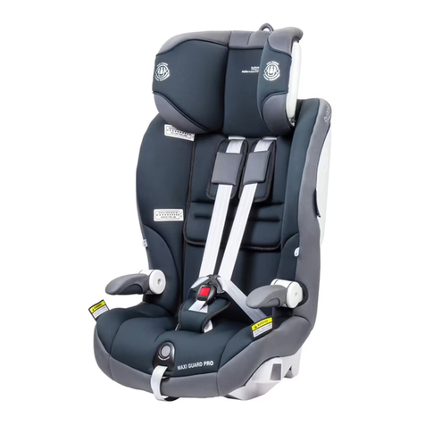 Britax MAXI GUARDSICT8300 A 2013 series User manual