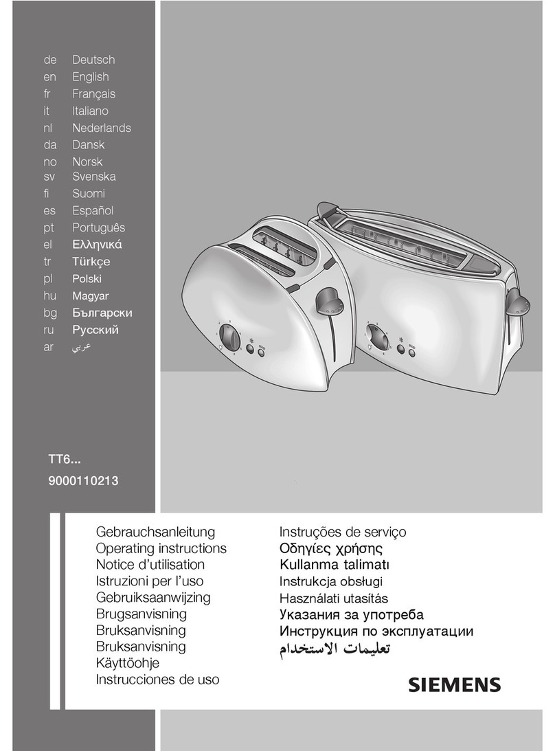 Siemens TT6 series User manual