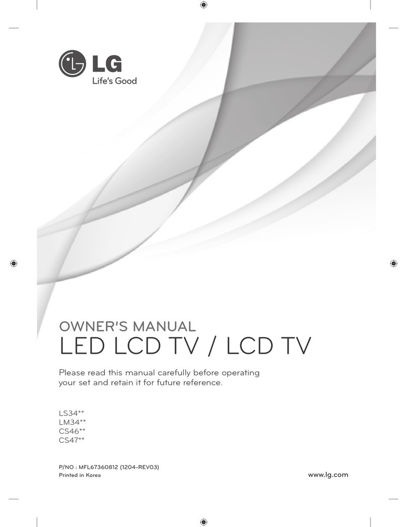 LG LS34 Series User manual