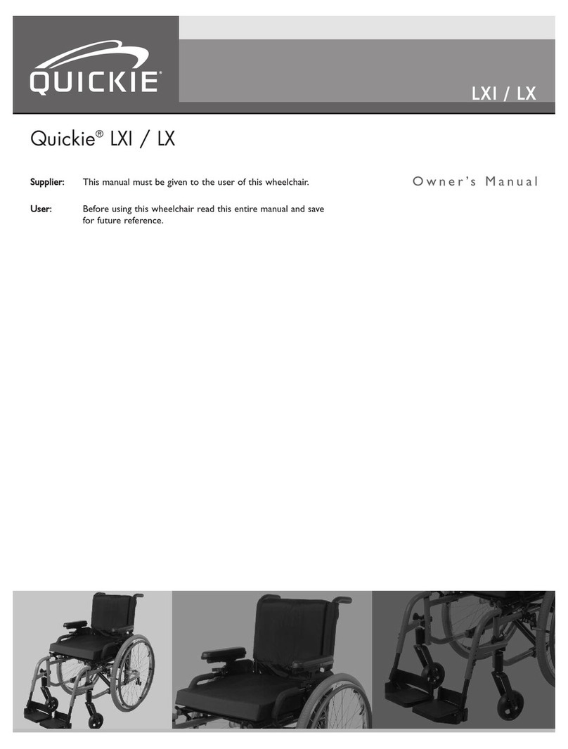 Quickie LXI User manual