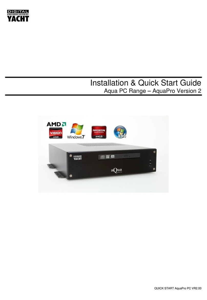 DIGITAL YACHT aquaPro Installation & quick start guide