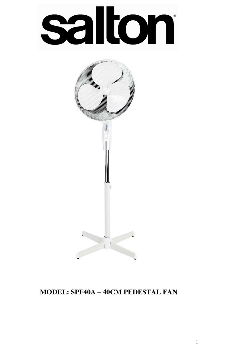 Salton SPF40A User manual