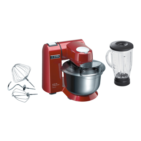 Bosch MUM8 User manual Bosch MUM8 User manual